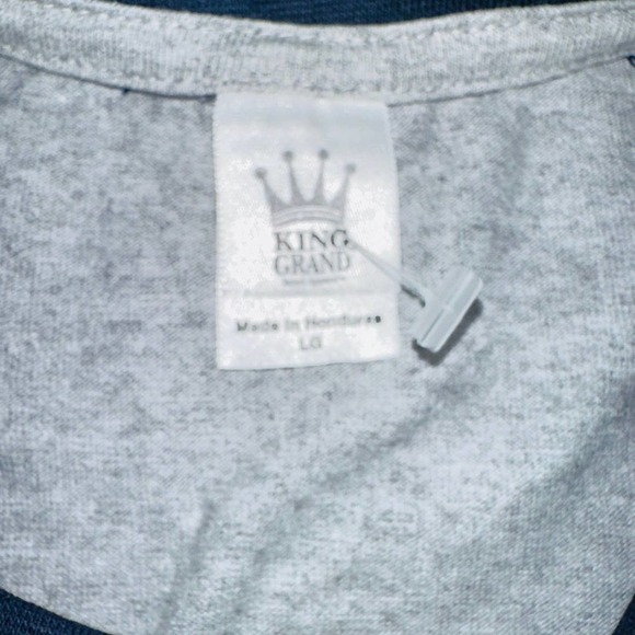 New Vintage 2001 Men’s Large Big Dogs 3/4 Sleeve Baseball Graphic TShirt - Picture 4 of 7